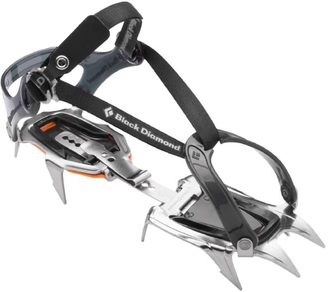 Black Diamond Contact Strap Crampons with ABS Plates