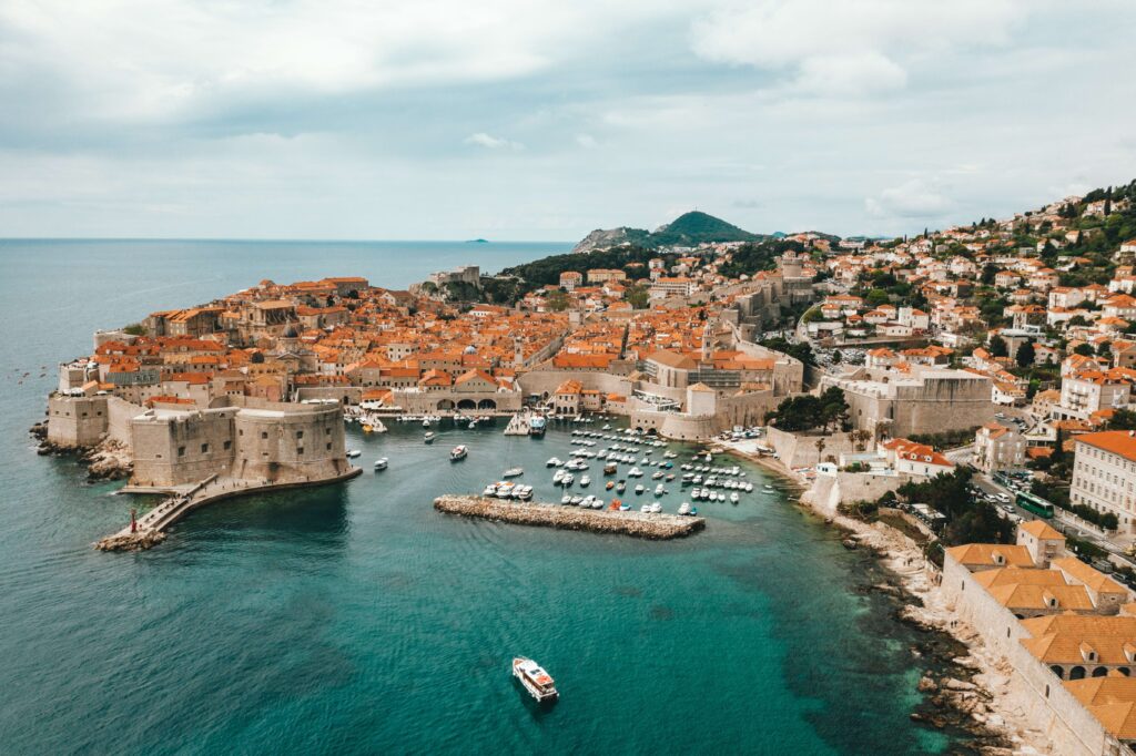 Dubrovnik historically known as Ragusa is a city in southern Dalmatia, Croatia, by the Adriatic Sea.