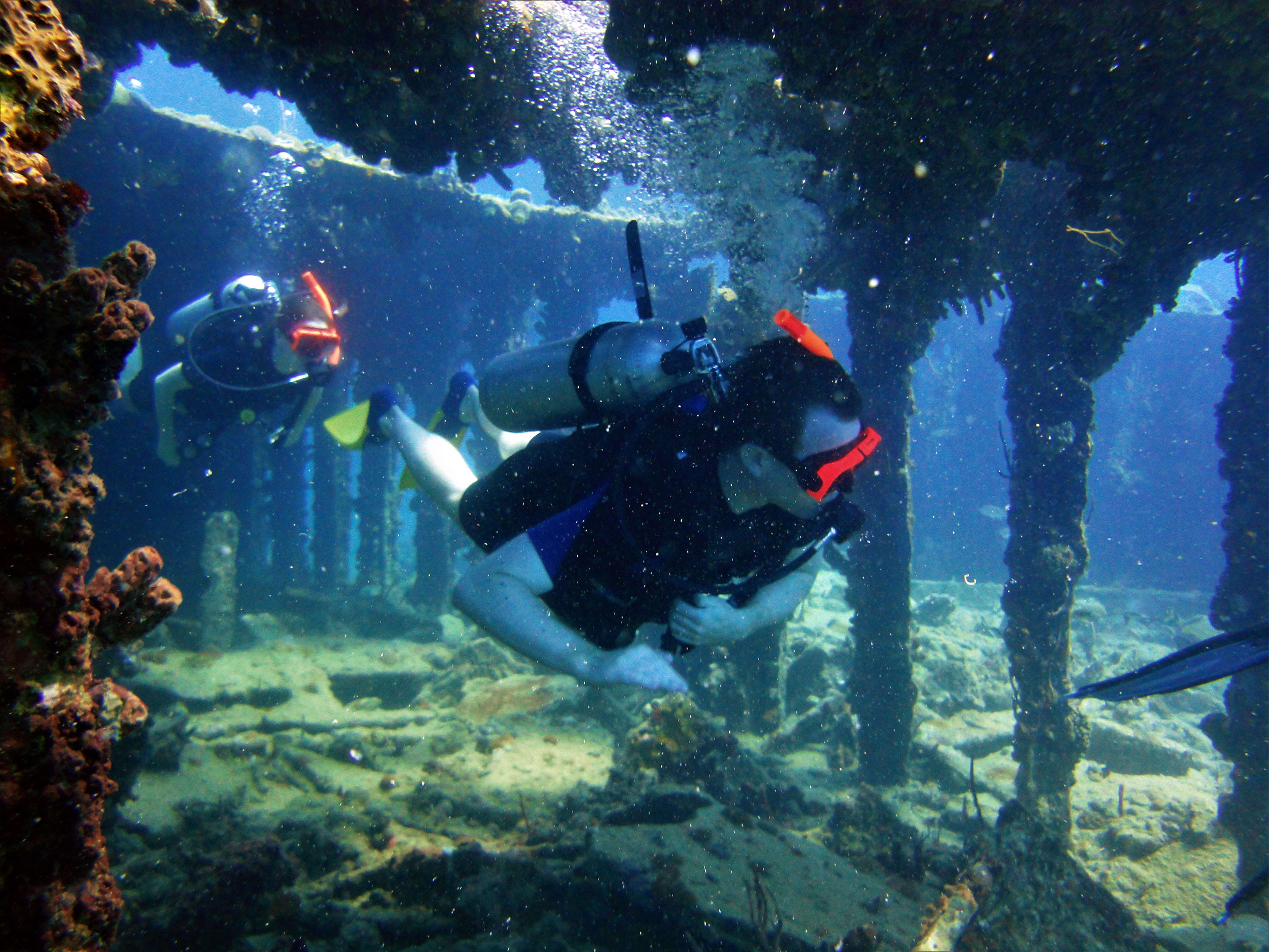 two wreck divers discover hidden treasures in the mysterious expanse of water