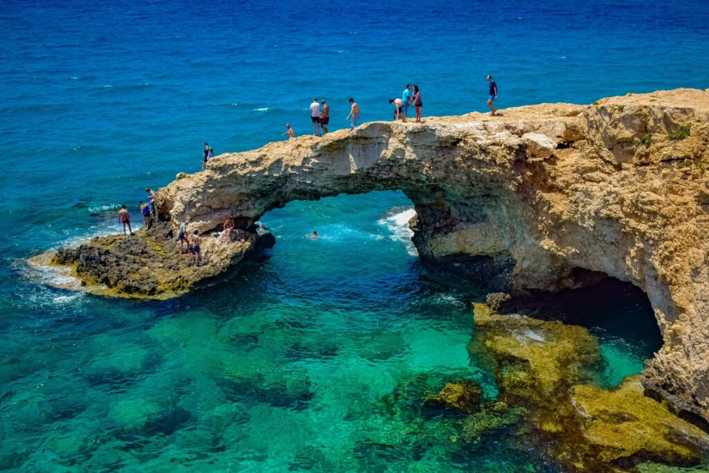 6 Under-the-Radar Fall Travel Destinations - Image of Coral Bay Cyprus